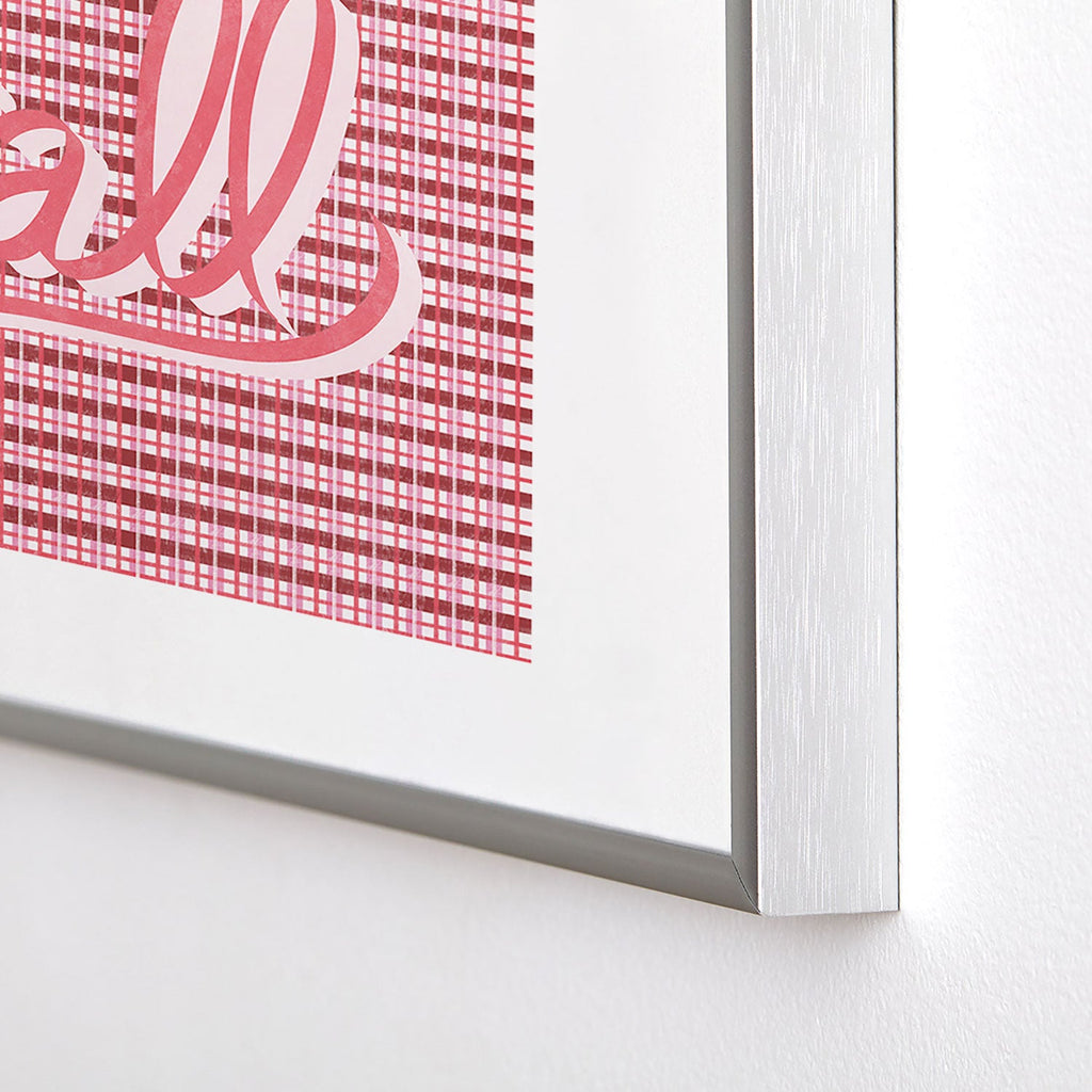 DENY Designs yall ii Metal Framed Art Print