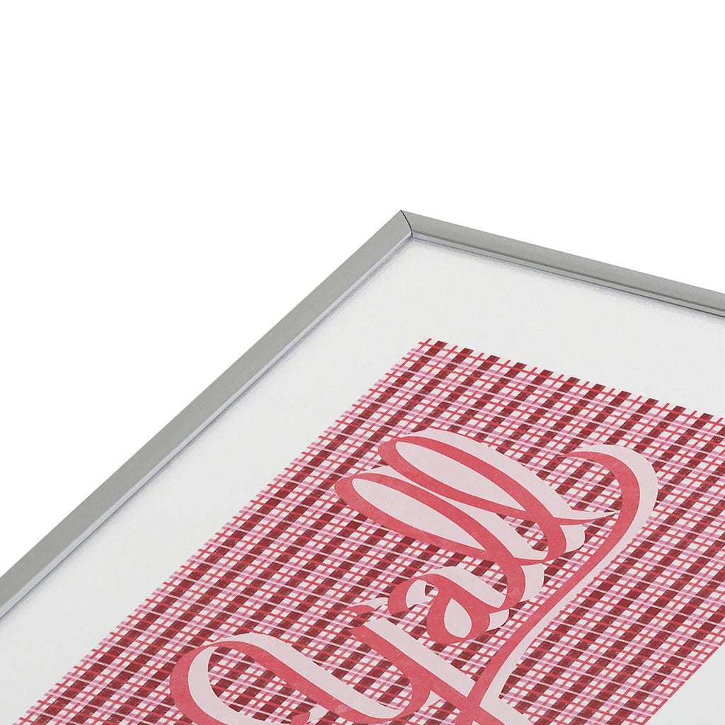 DENY Designs yall ii Metal Framed Art Print