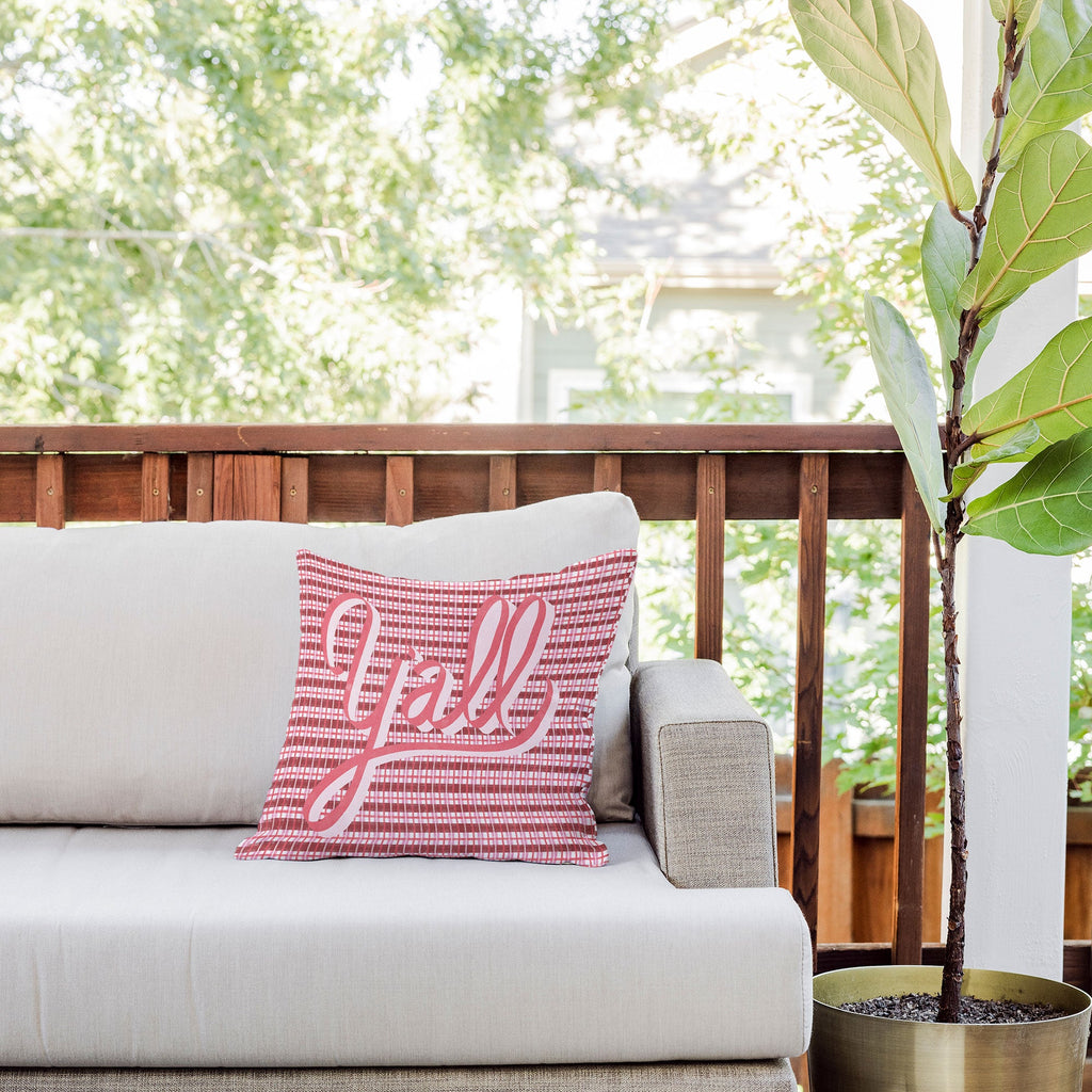 DENY Designs yall ii Outdoor Throw Pillow