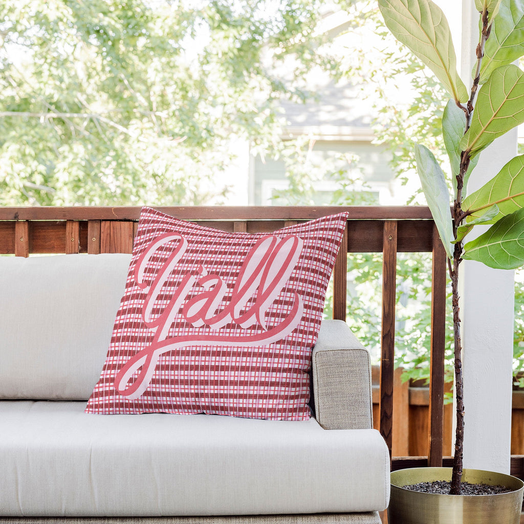 DENY Designs yall ii Outdoor Throw Pillow