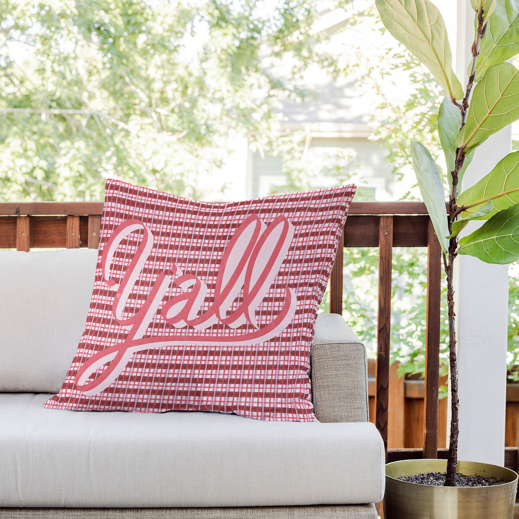 DENY Designs yall ii Outdoor Throw Pillow