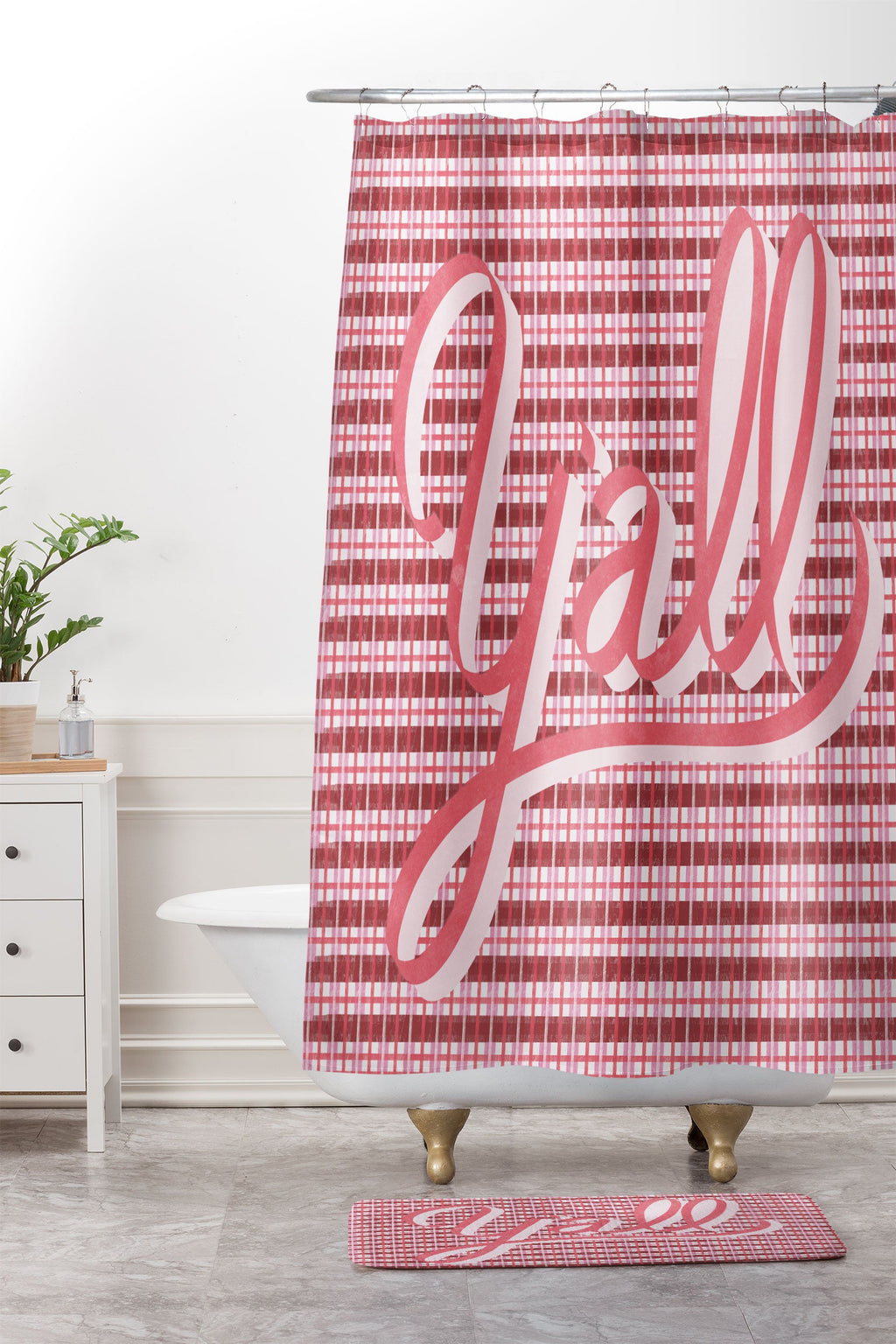 DENY Designs yall ii Memory Foam Bath Mat