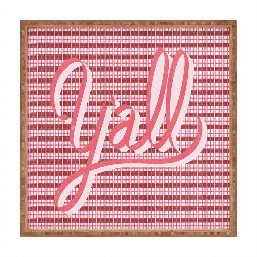DENY Designs yall ii Square Tray