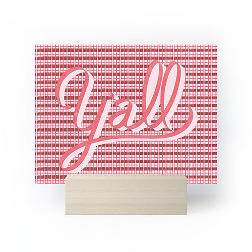 DENY Designs yall ii Mini Art Print