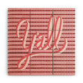 DENY Designs yall ii Wood Wall Mural