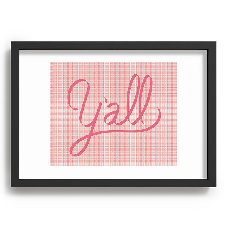 DENY Designs yall option ii Recessed Framing Rectangle