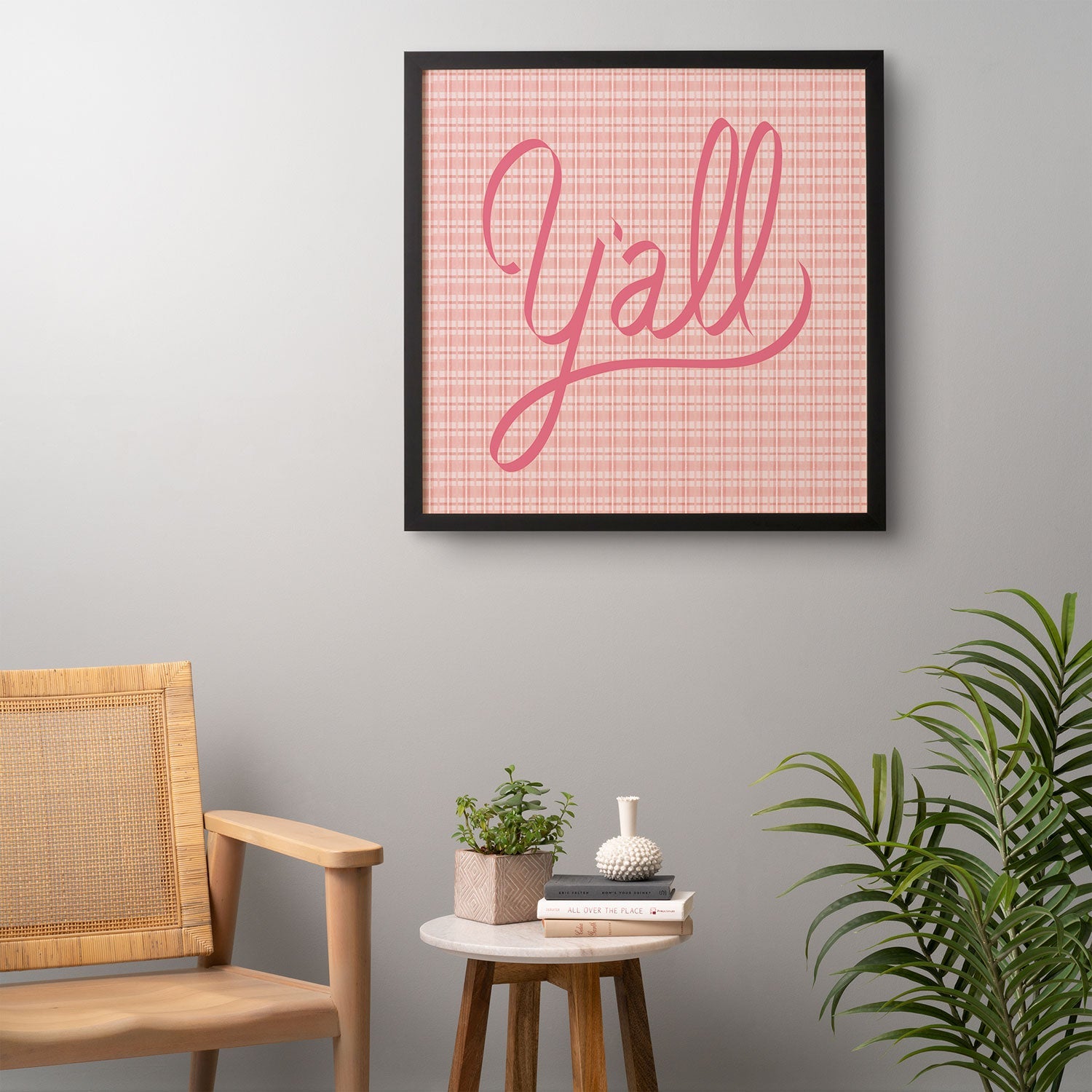 DENY Designs yall option ii Framed Wall Art