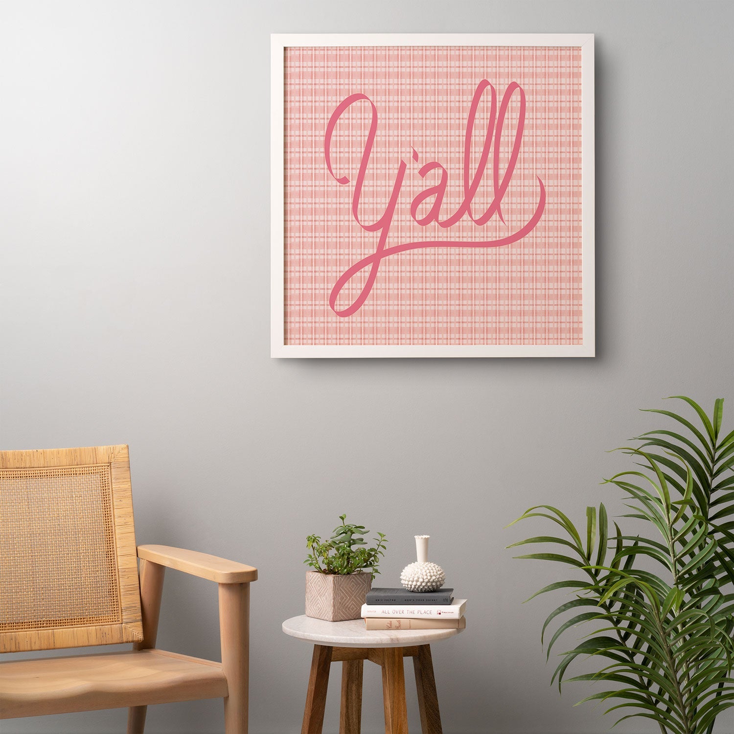 DENY Designs yall option ii Framed Wall Art