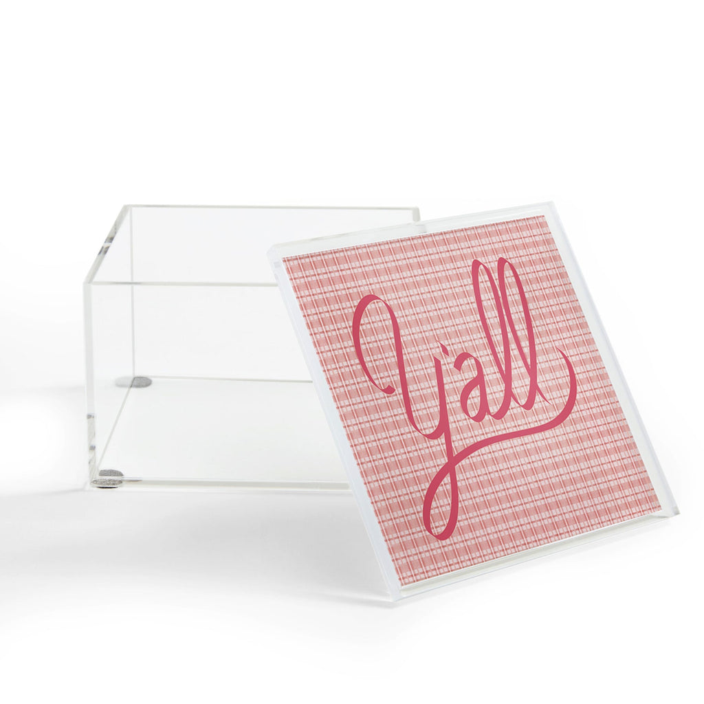 DENY Designs yall option ii Acrylic Box