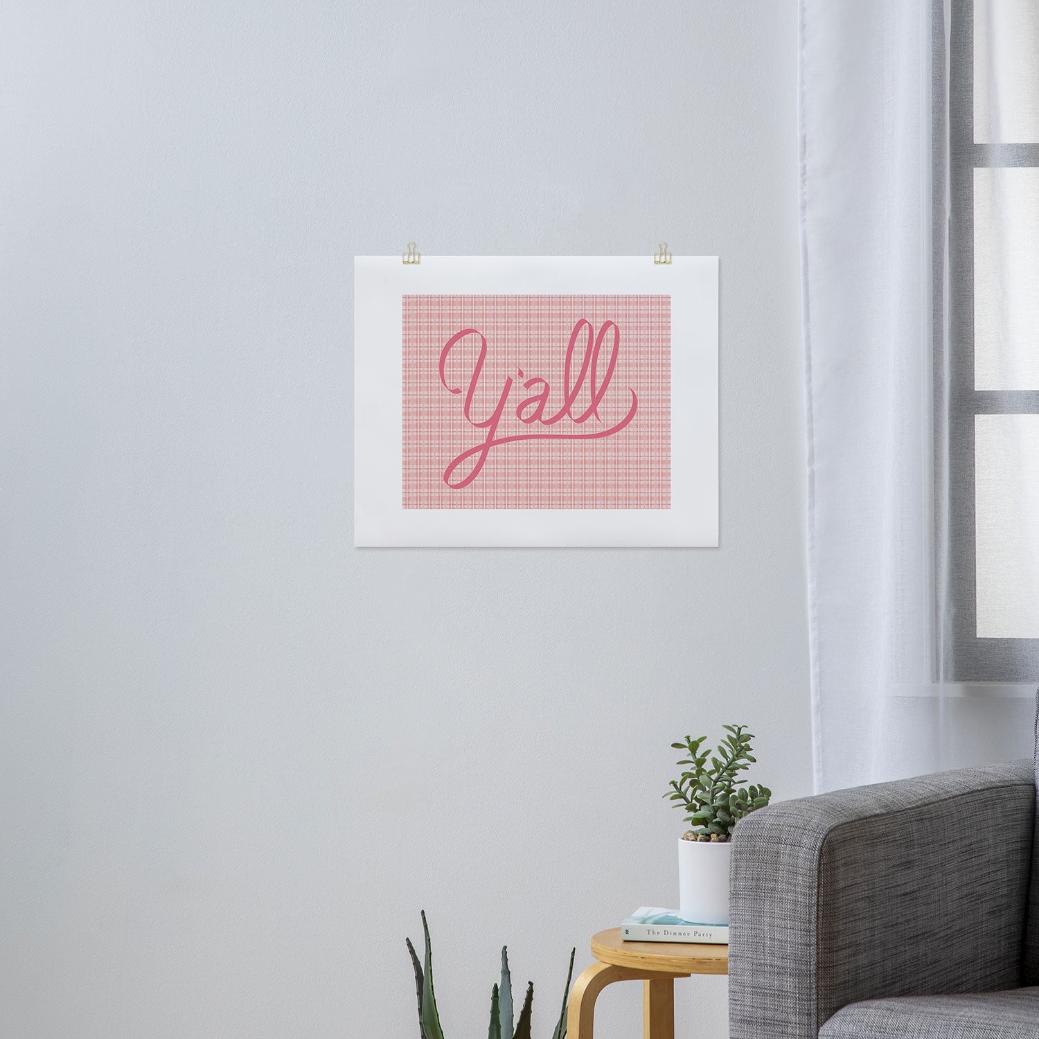 DENY Designs yall option ii Art Print