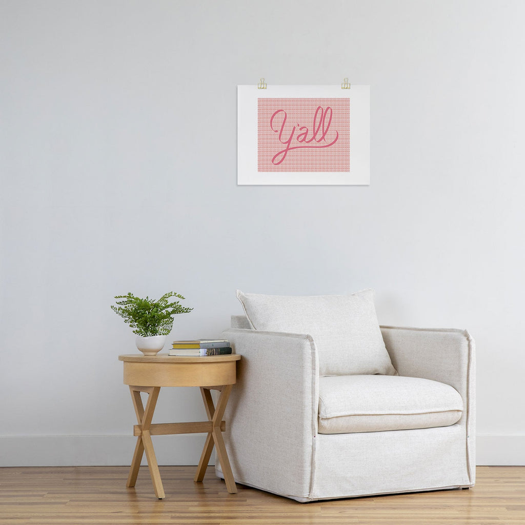 DENY Designs yall option ii Art Print