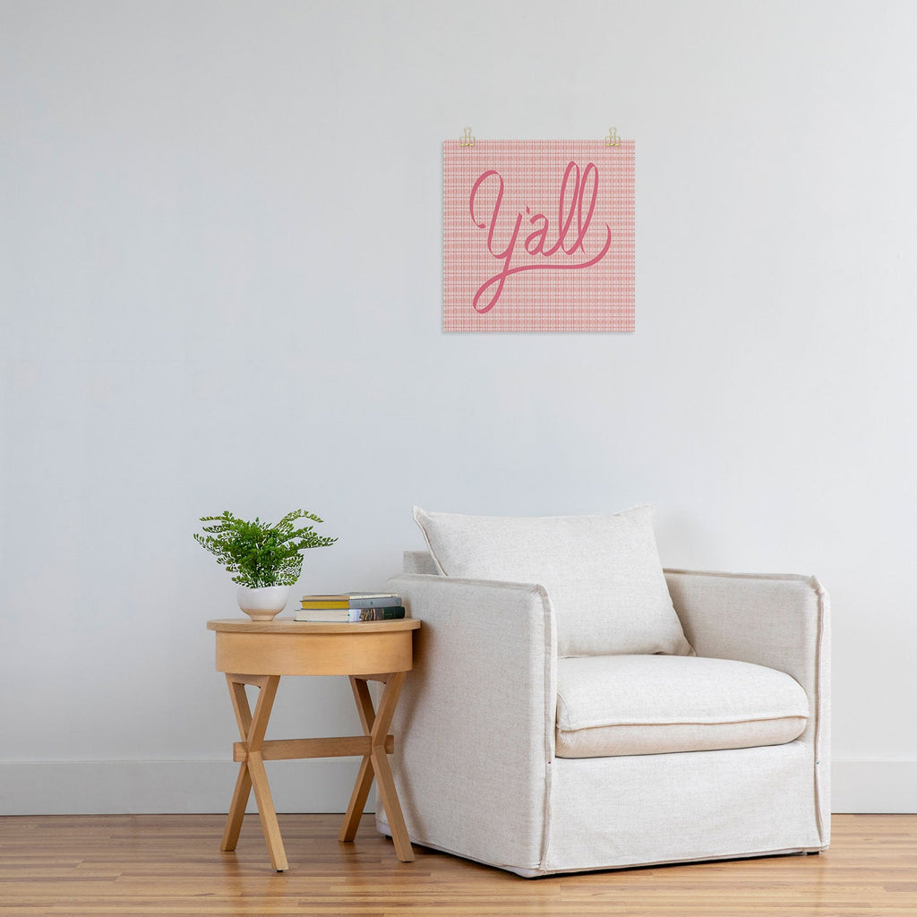 DENY Designs yall option ii Art Print