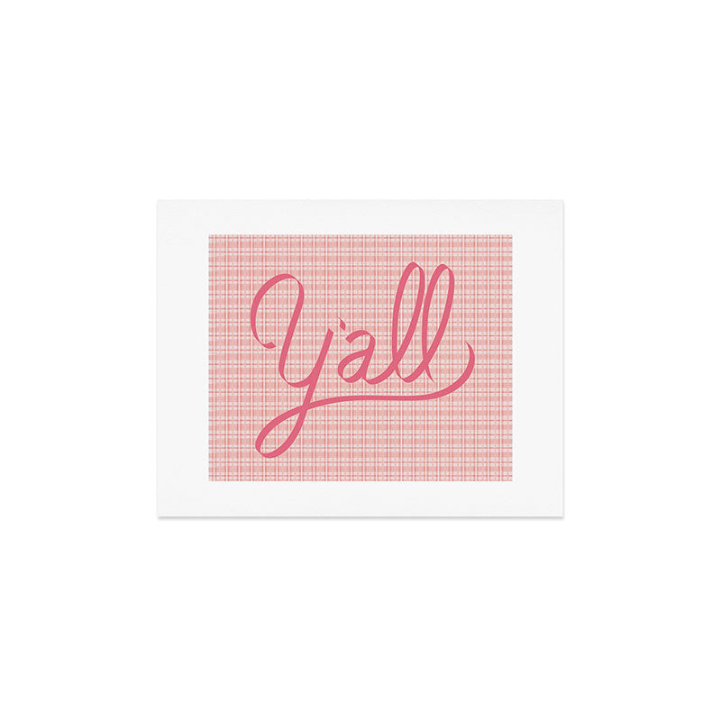 DENY Designs yall option ii Art Print