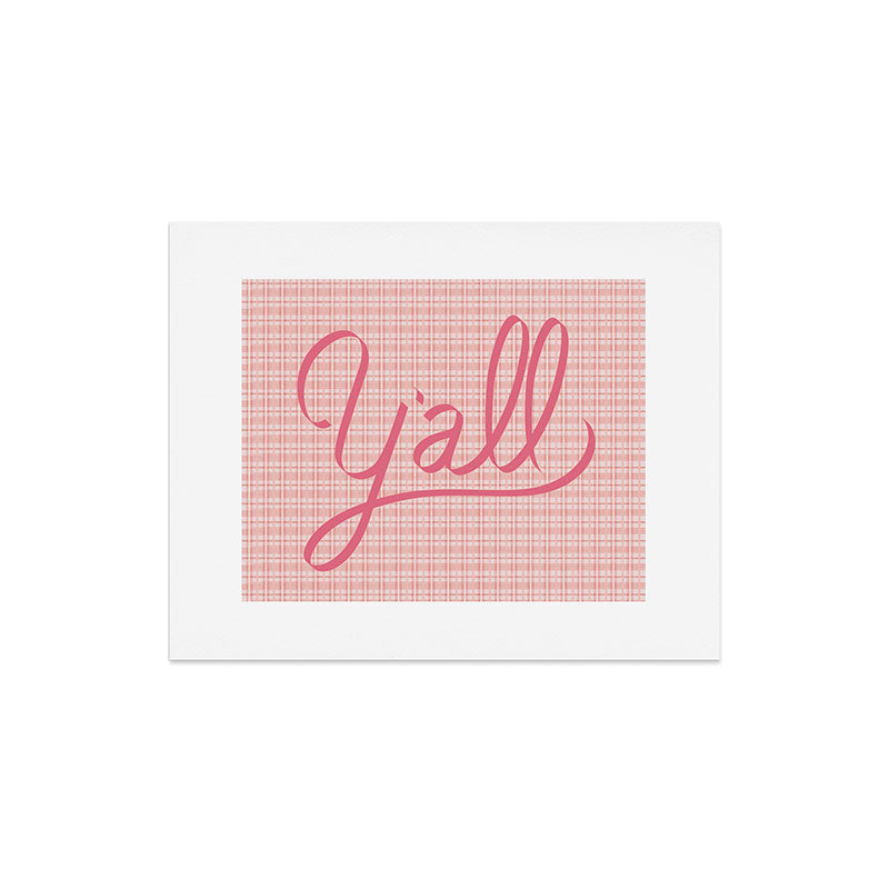 DENY Designs yall option ii Art Print