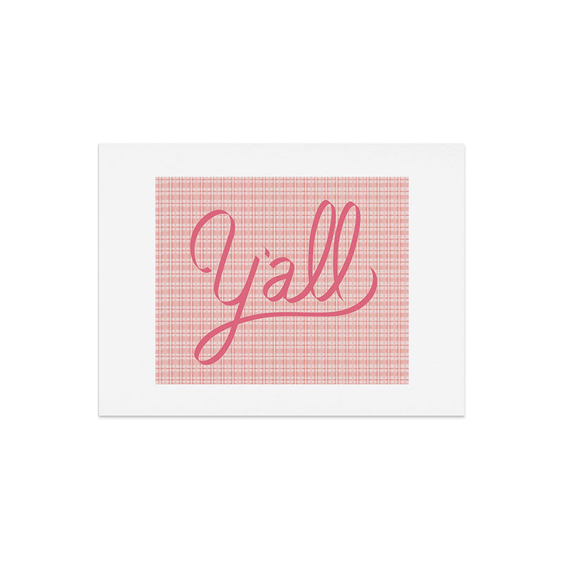 DENY Designs yall option ii Art Print