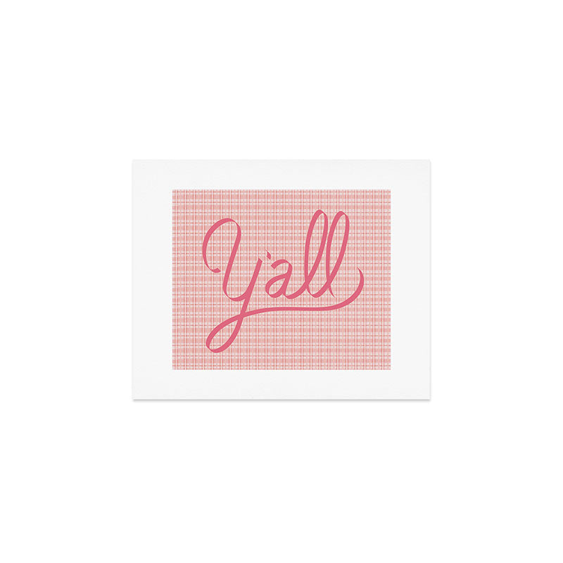 DENY Designs yall option ii Art Print
