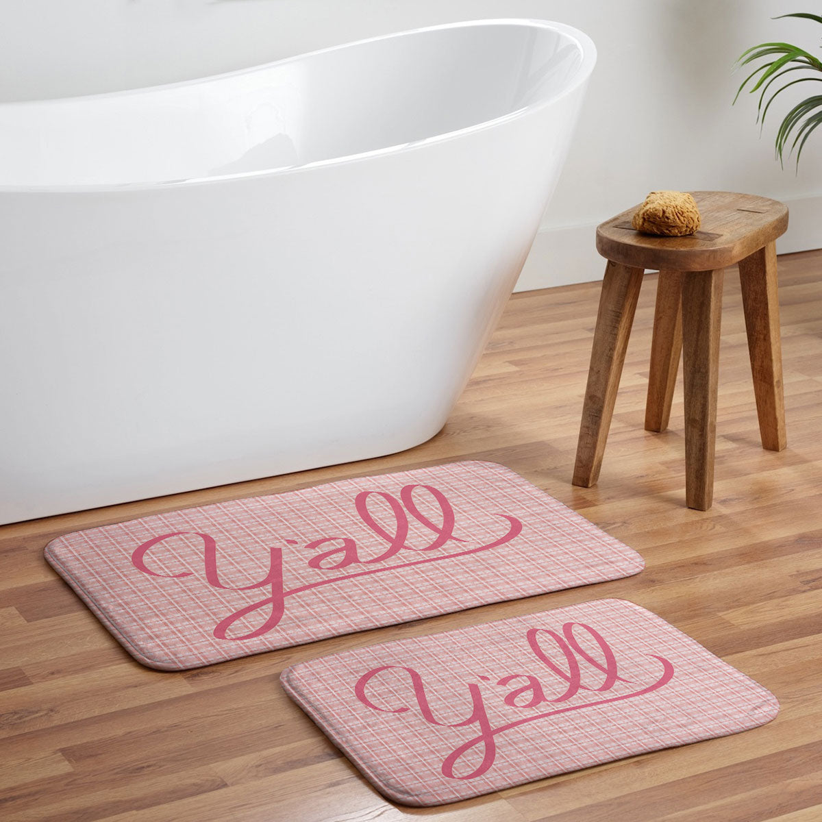 DENY Designs yall option ii Memory Foam Bath Mat