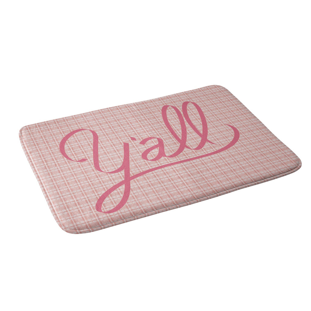 DENY Designs yall option ii Memory Foam Bath Mat