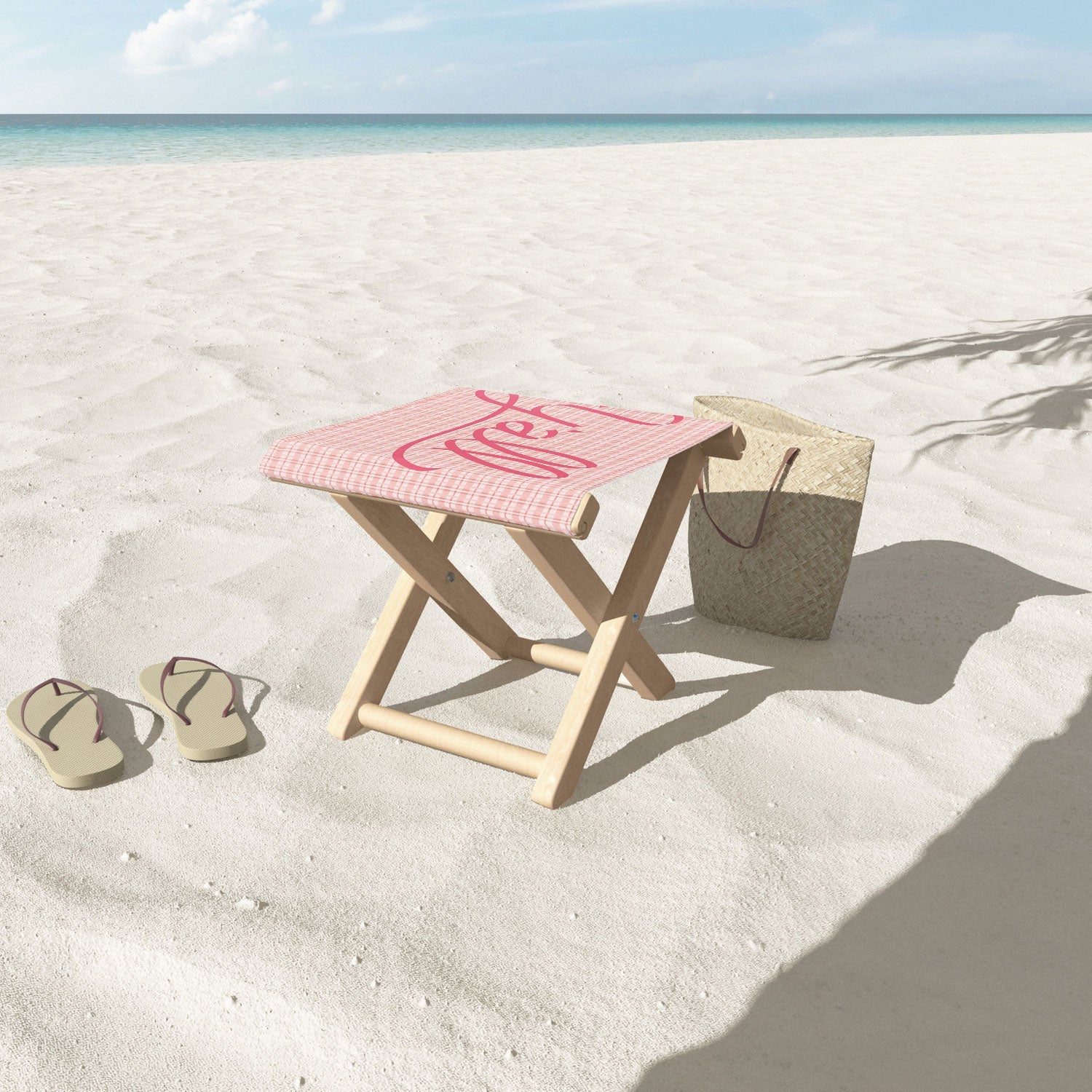 DENY Designs yall option ii Folding Stool