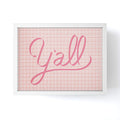 DENY Designs yall option ii Framed Mini Art Print