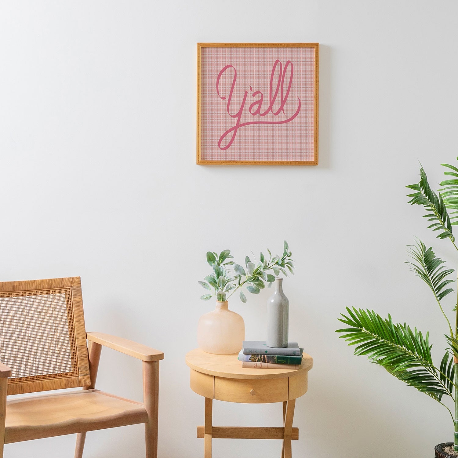DENY Designs yall option ii Framed Wall Art