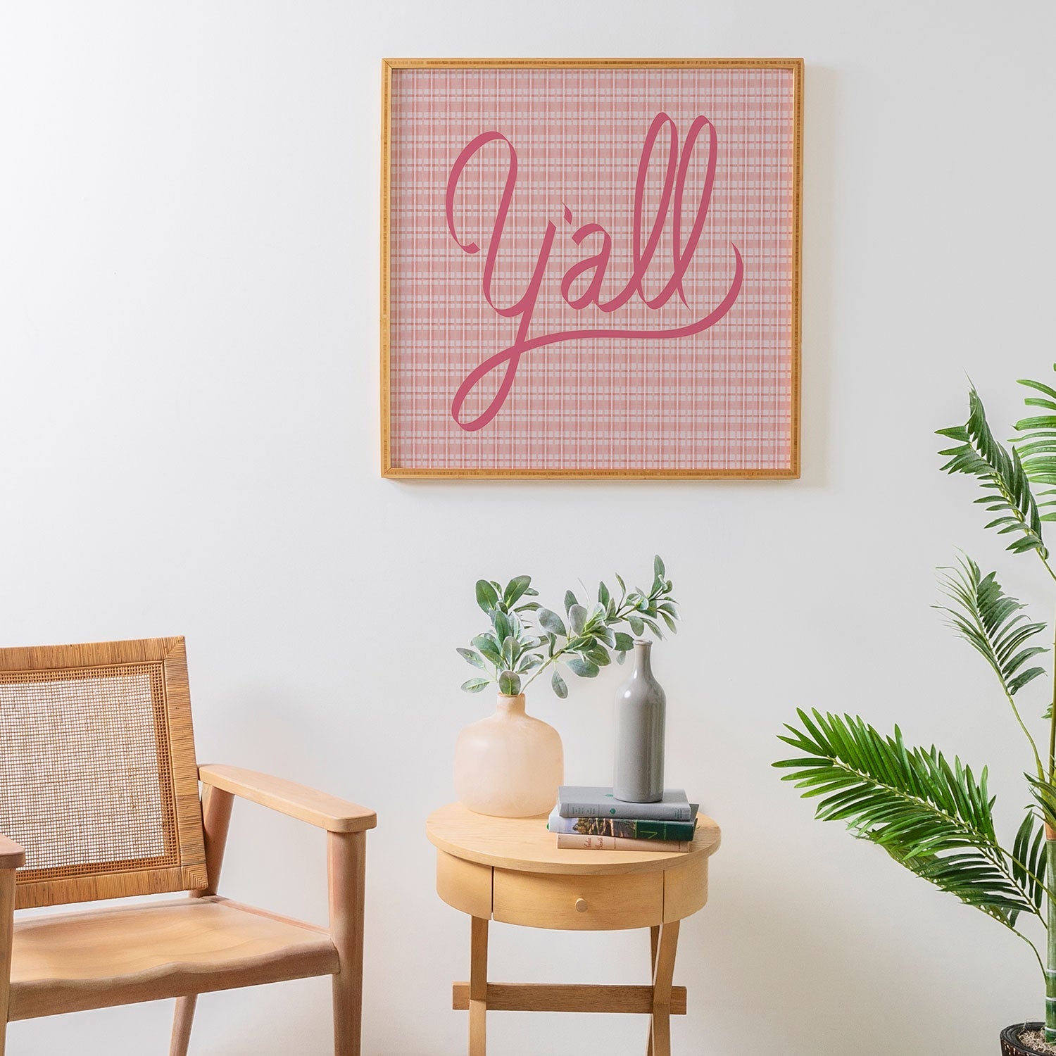 DENY Designs yall option ii Framed Wall Art