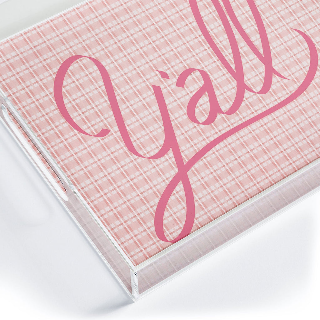 DENY Designs yall option ii Acrylic Tray