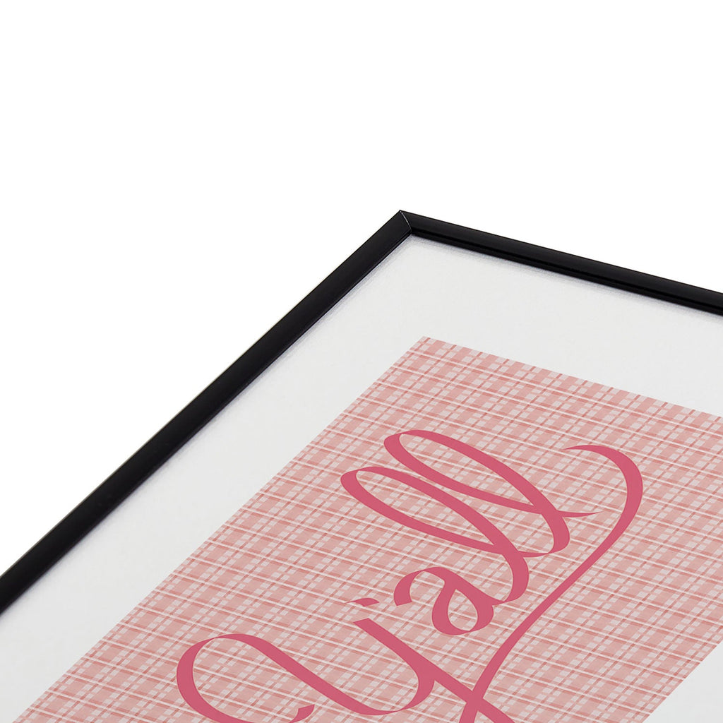 DENY Designs yall option ii Metal Framed Art Print