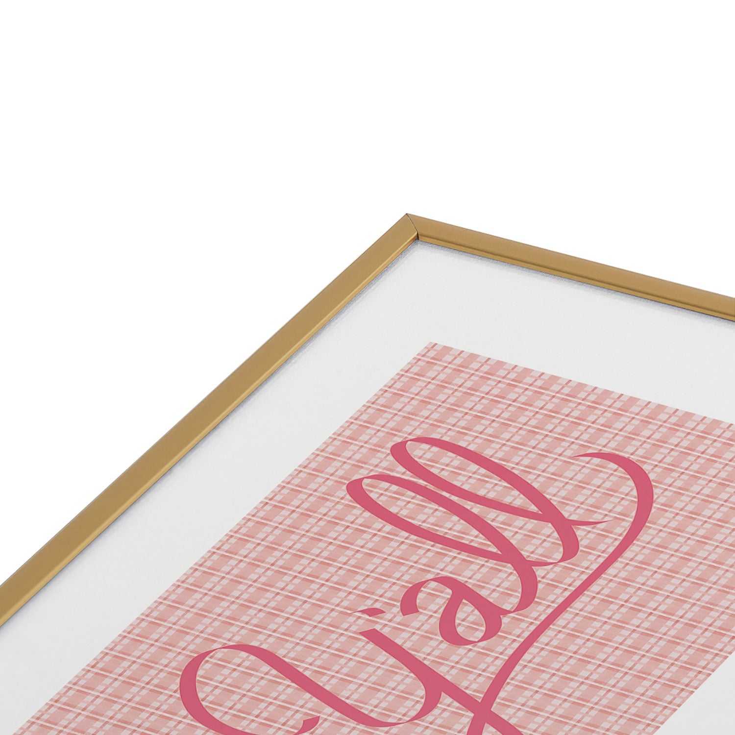 DENY Designs yall option ii Metal Framed Art Print