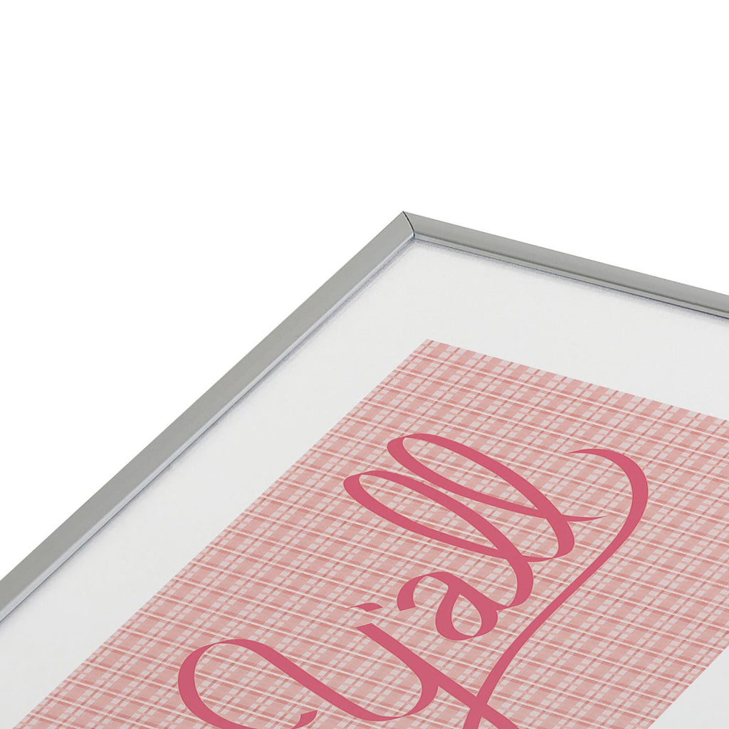 DENY Designs yall option ii Metal Framed Art Print