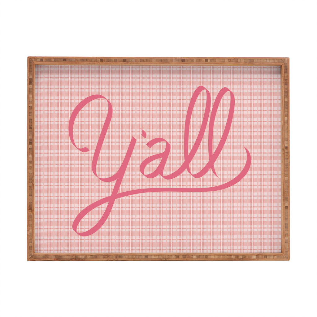 DENY Designs yall option ii Rectangular Tray