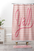 DENY Designs yall option ii Shower Curtain And Mat