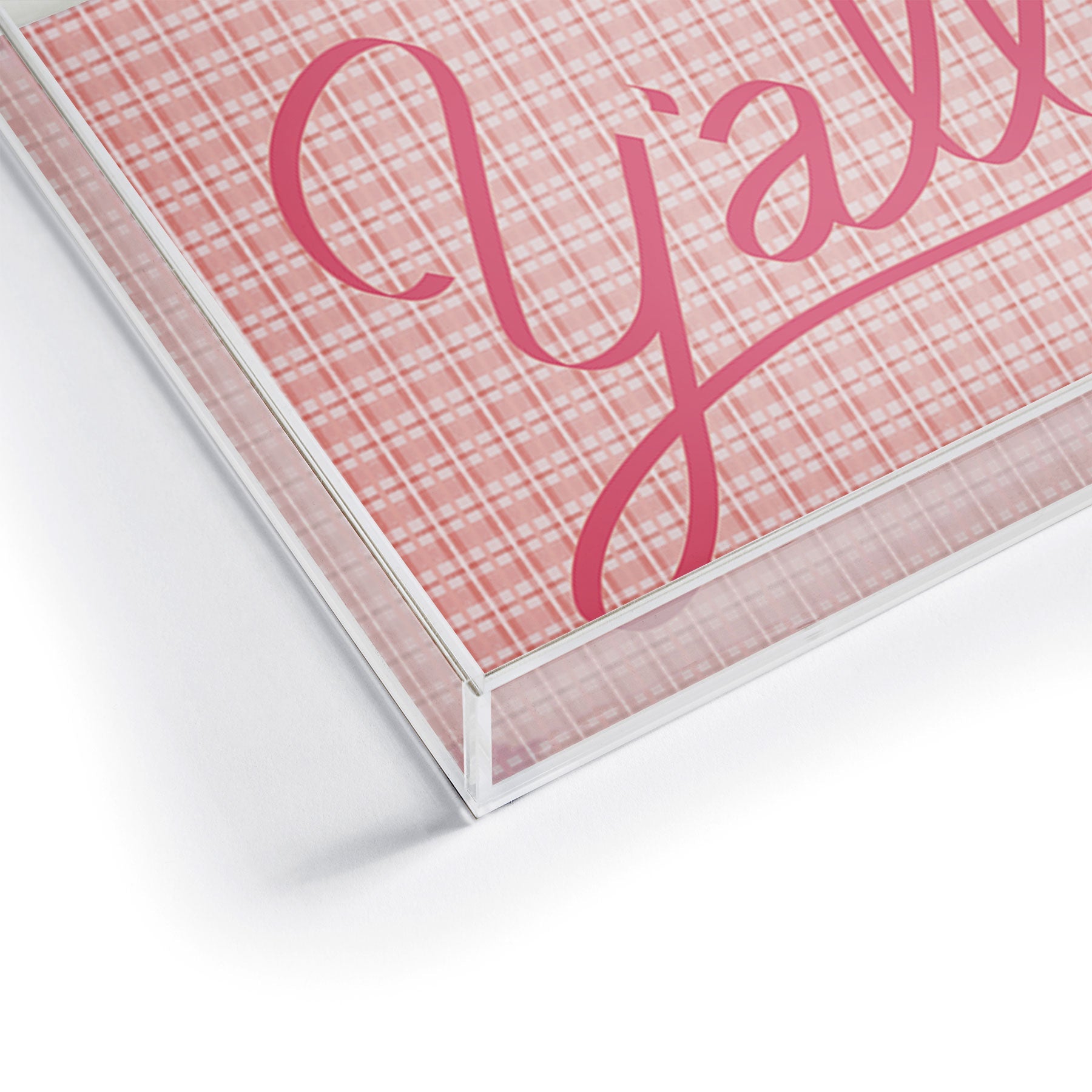 DENY Designs yall option ii Acrylic Tray