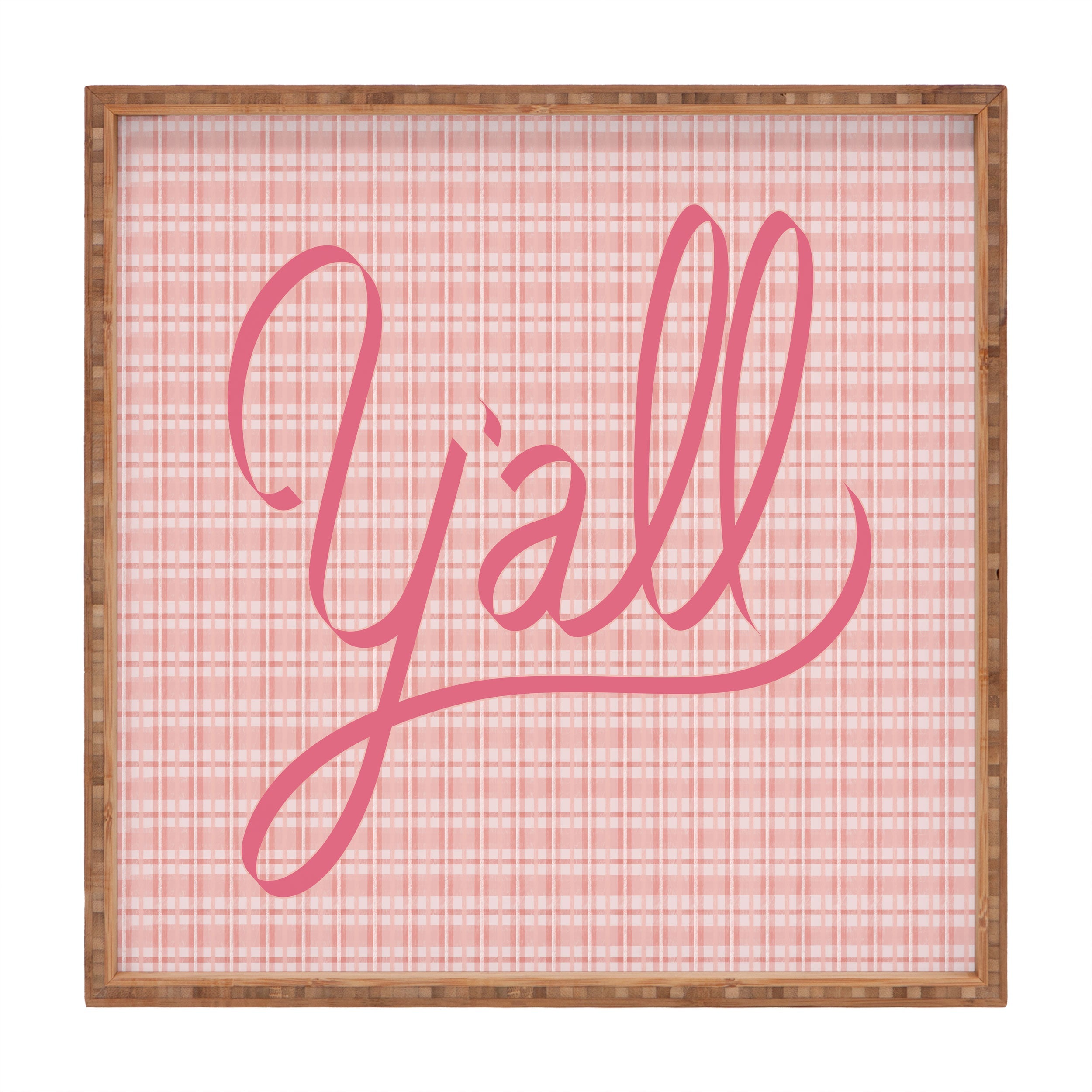 DENY Designs yall option ii Square Tray