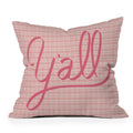 DENY Designs yall option ii Throw Pillow