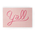 DENY Designs yall option ii Welcome Mat