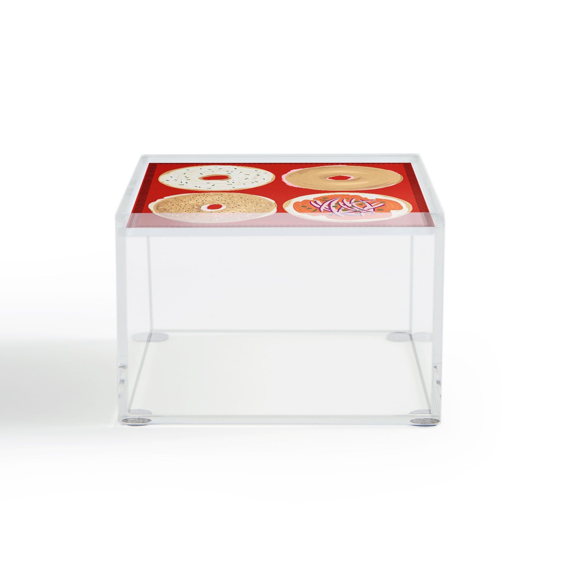 DENY Designs yonkers bagels Acrylic Box