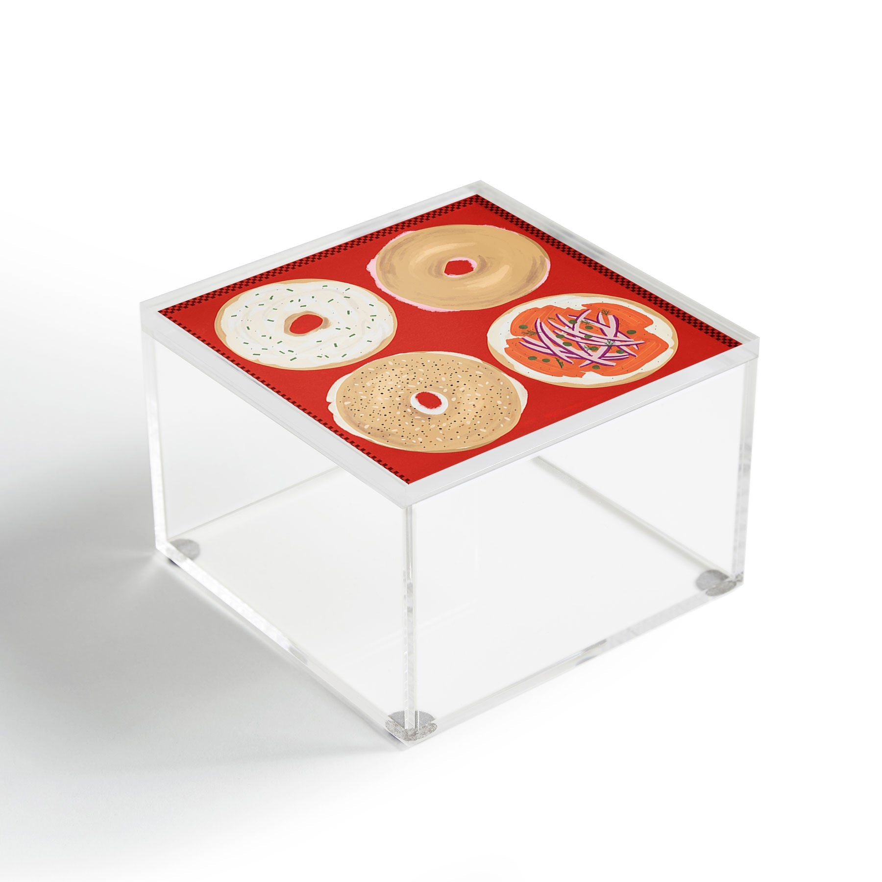 DENY Designs yonkers bagels Acrylic Box