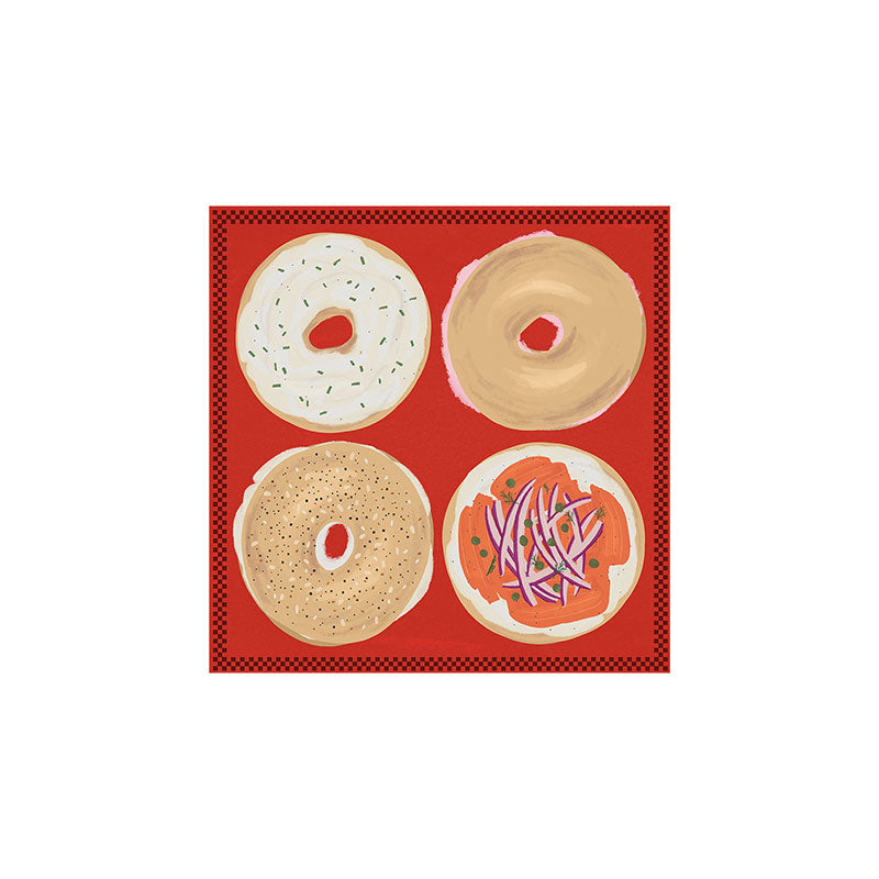 DENY Designs yonkers bagels Art Print