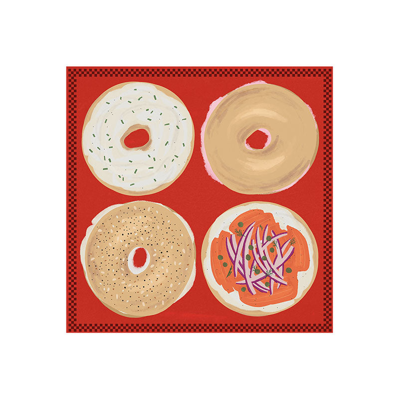 DENY Designs yonkers bagels Art Print
