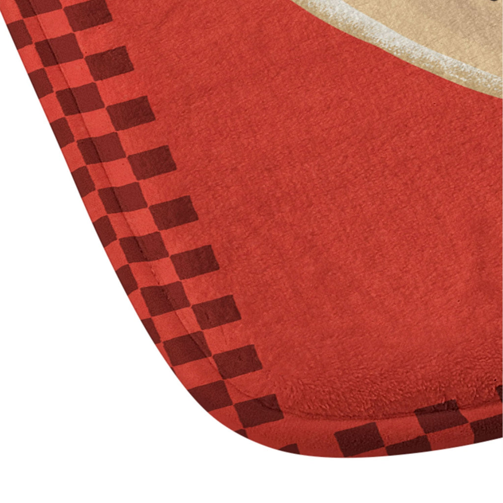 DENY Designs yonkers bagels Memory Foam Bath Mat