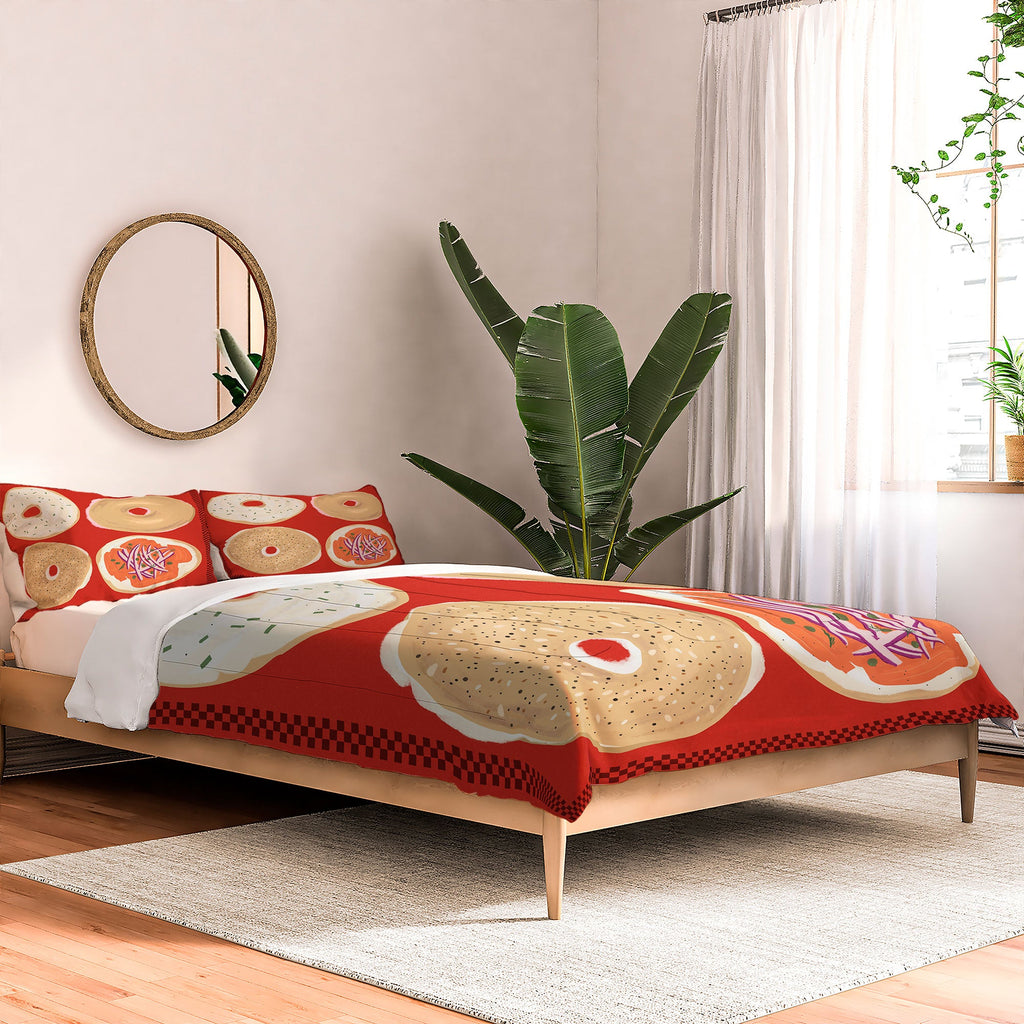 DENY Designs yonkers bagels Comforter