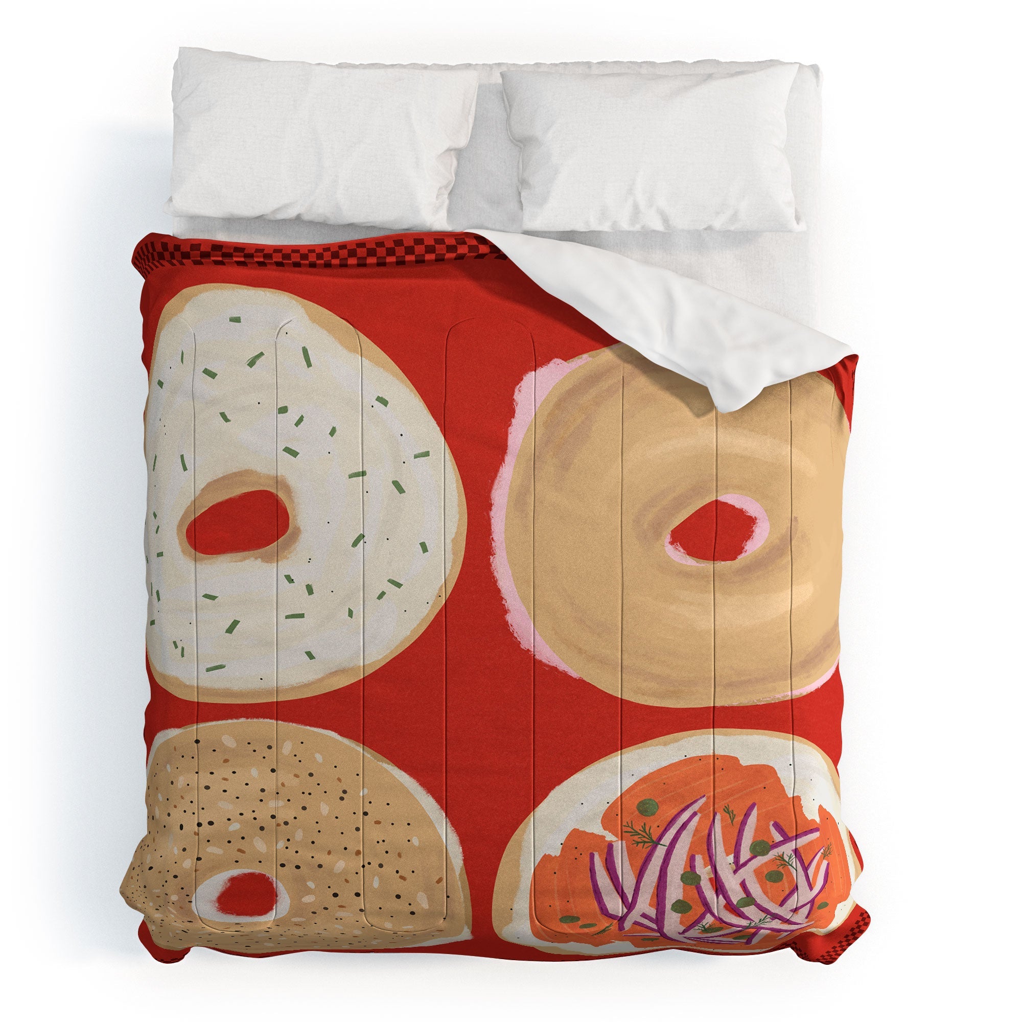 DENY Designs yonkers bagels Comforter