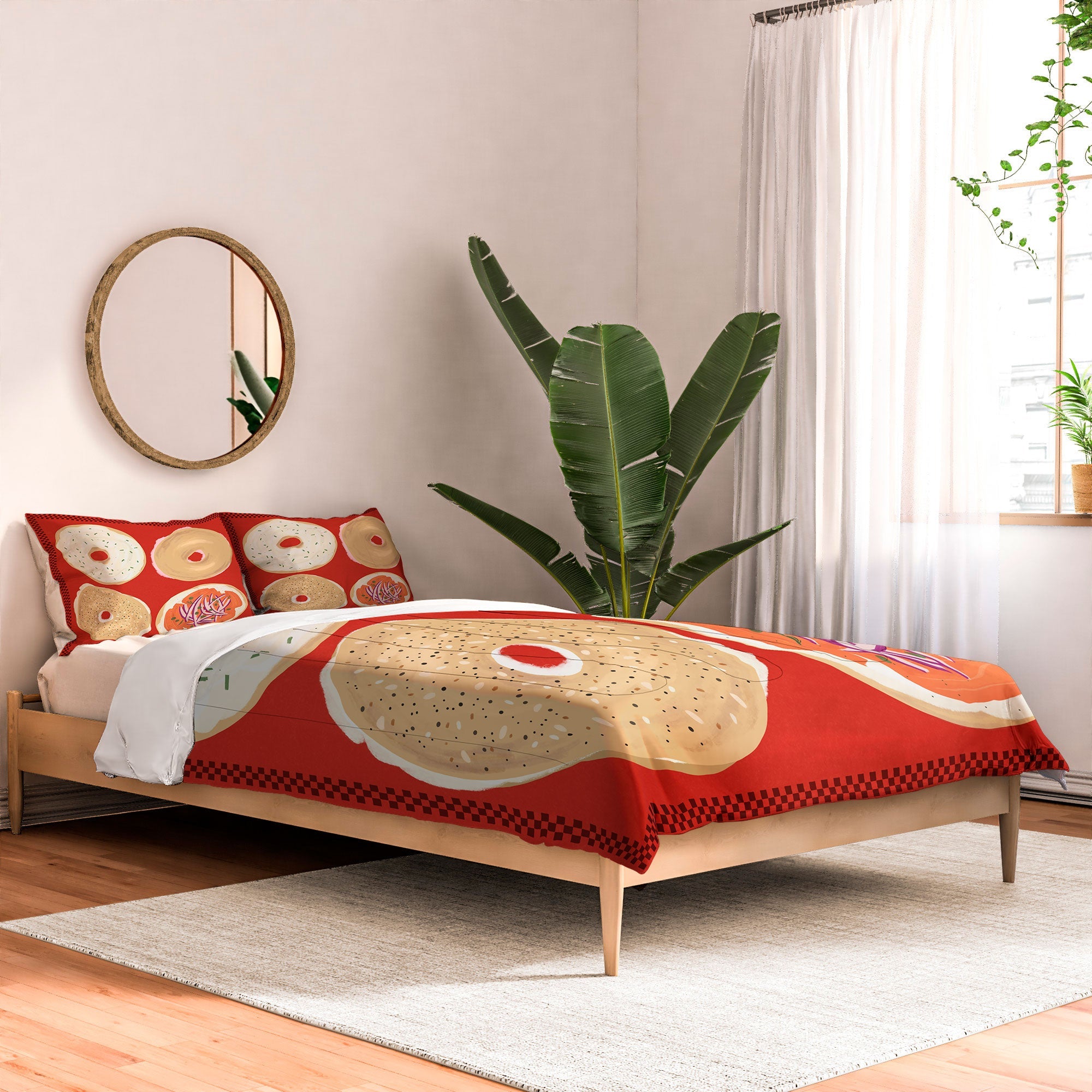 DENY Designs yonkers bagels Comforter