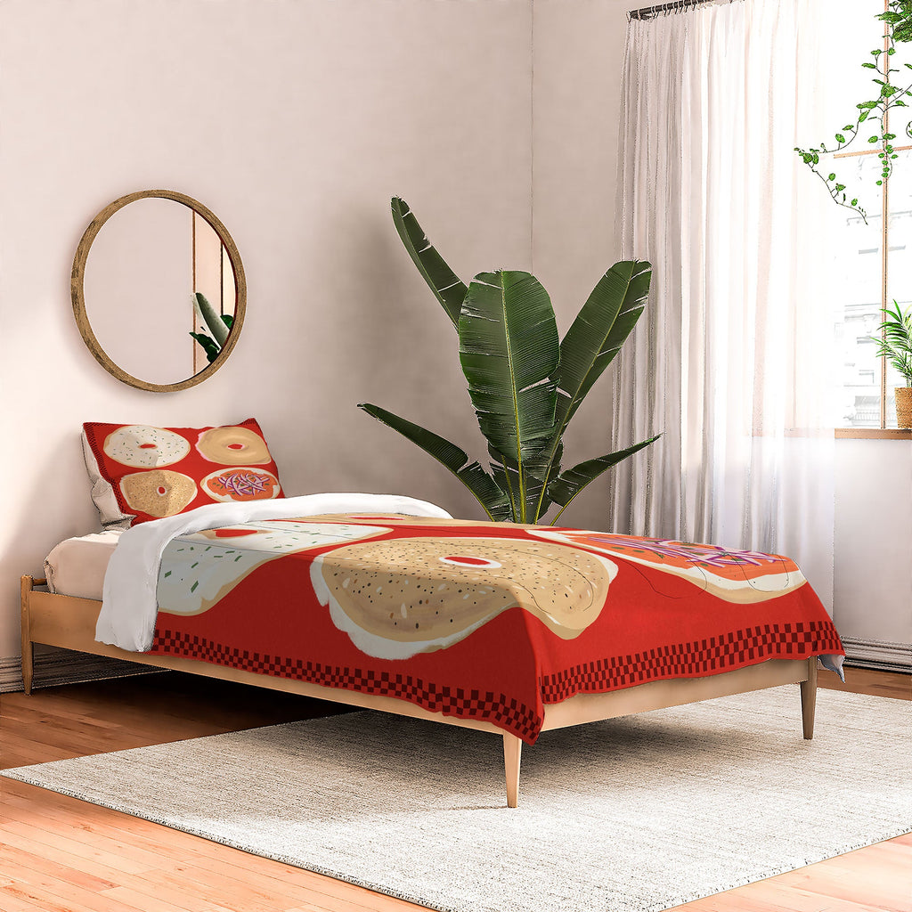 DENY Designs yonkers bagels Comforter