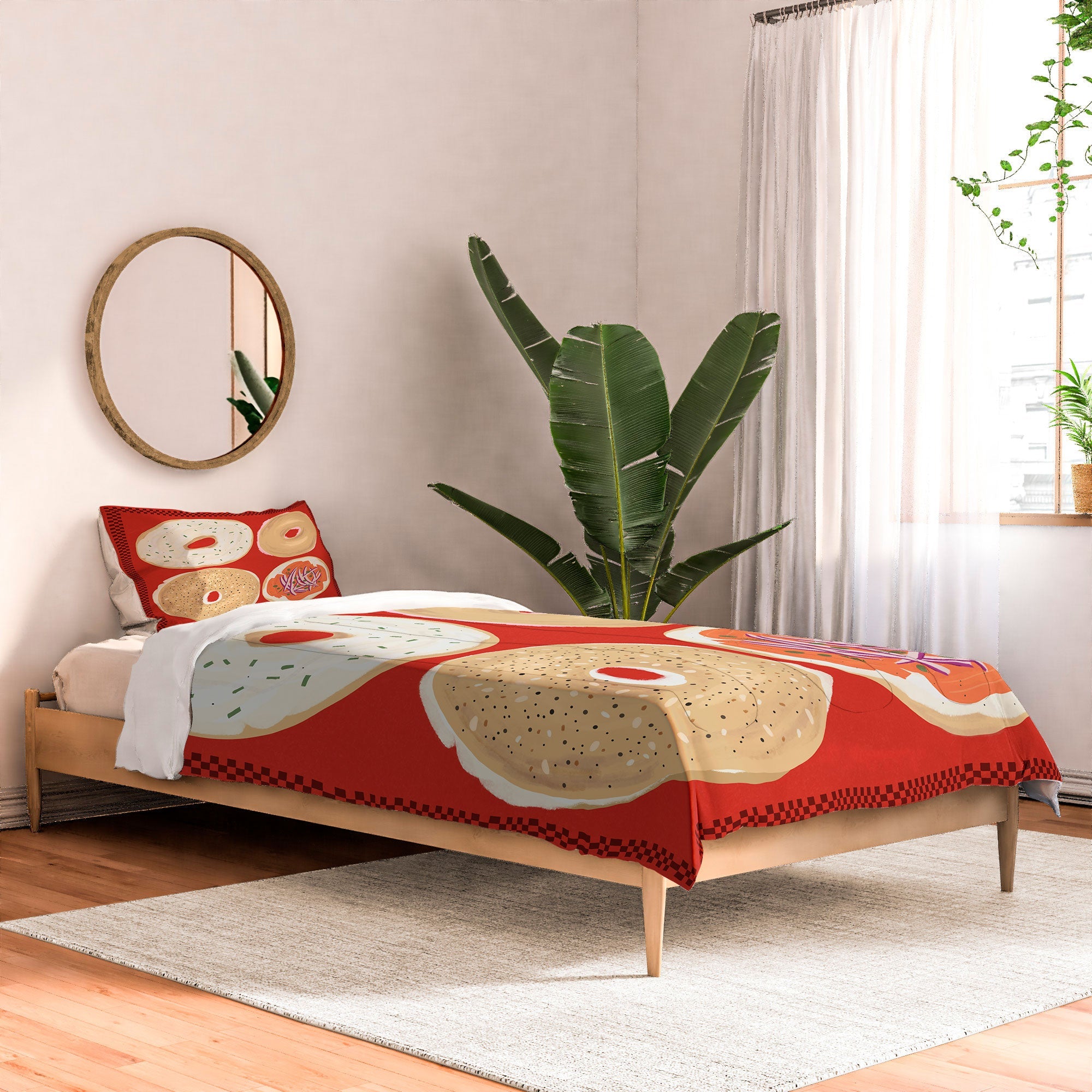 DENY Designs yonkers bagels Comforter