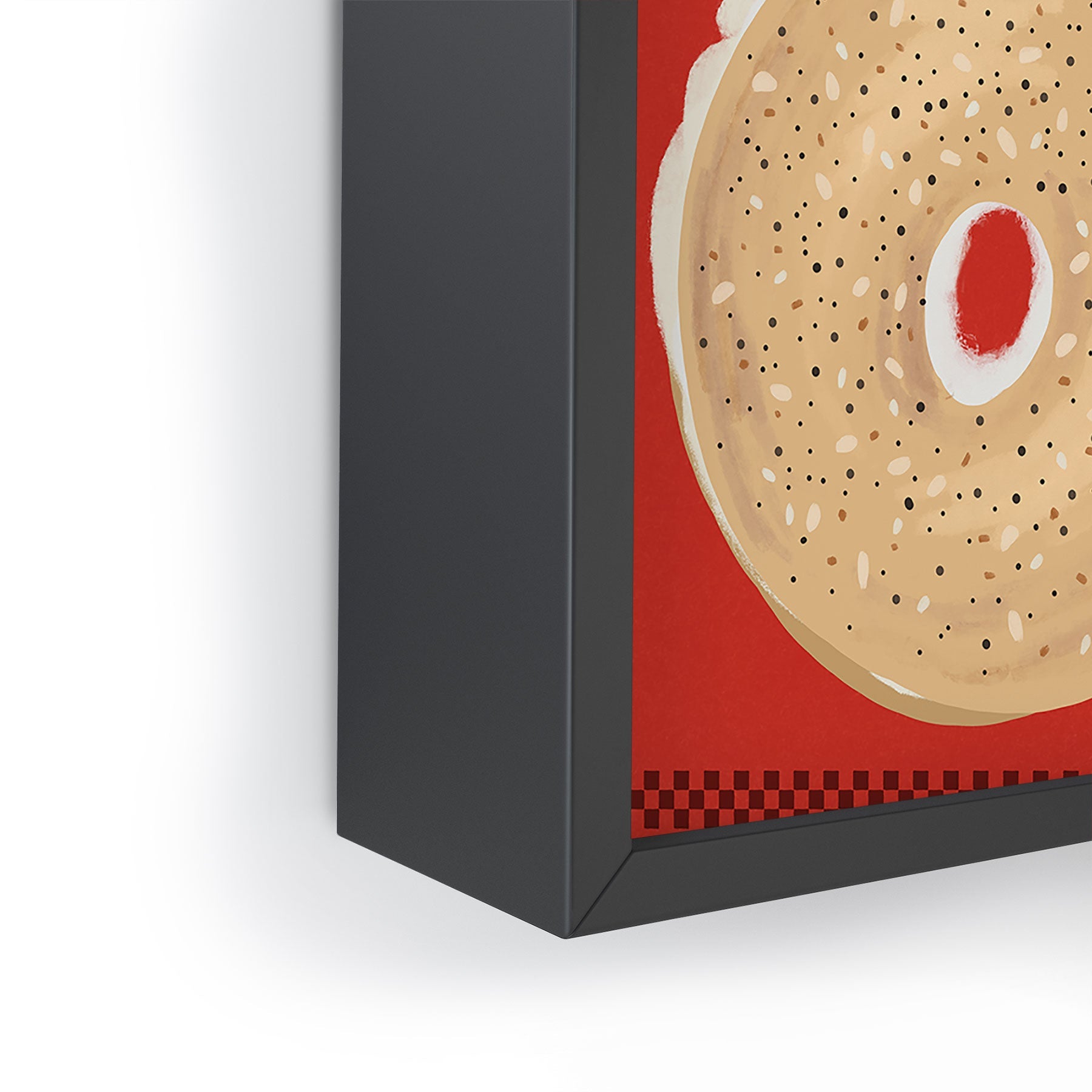 DENY Designs yonkers bagels Framed Mini Art Print