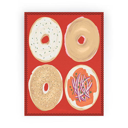 DENY Designs yonkers bagels Mini Art Print