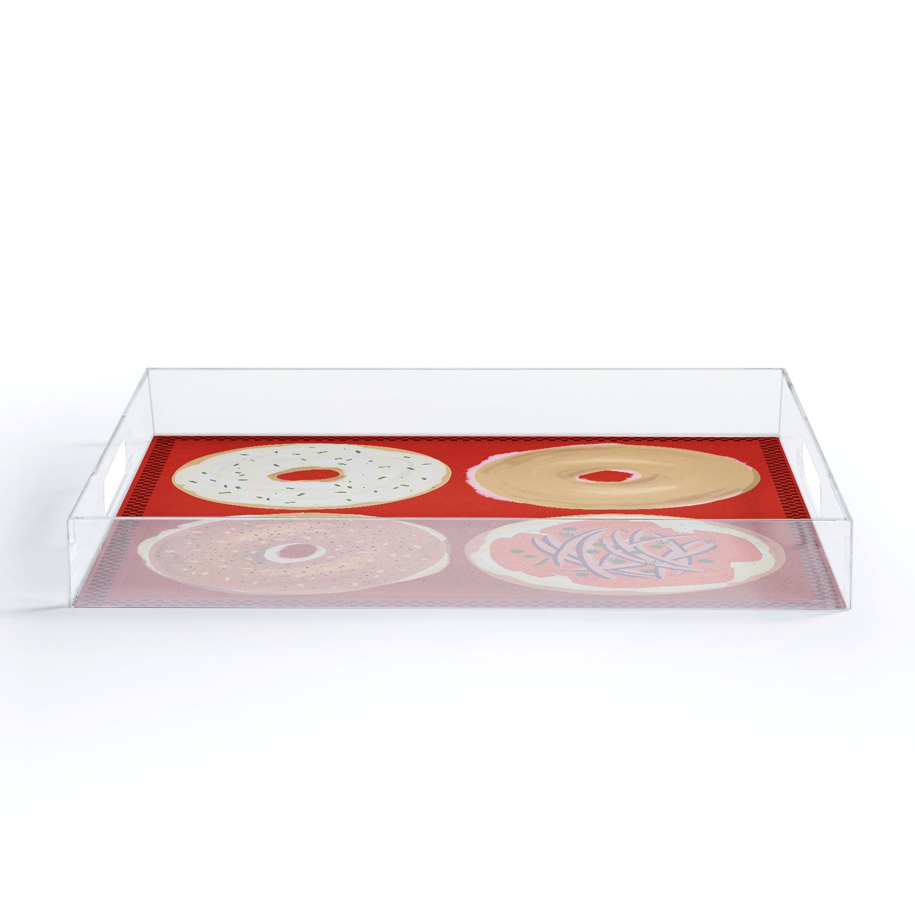 DENY Designs yonkers bagels Acrylic Tray