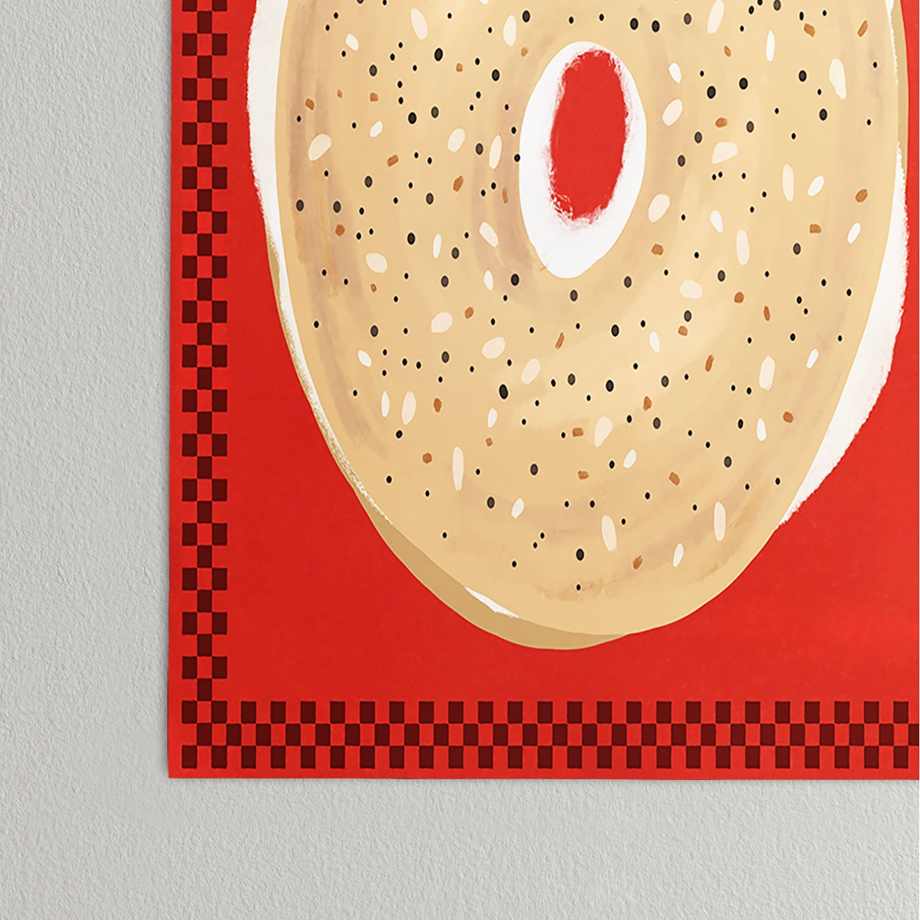 DENY Designs yonkers bagels Poster